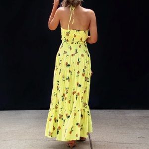 VICI Kosas Tiered Floral Maxi Dress Size M